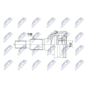 Comprar Juego de articulación, árbol de transmisión de NTY NPZ-PS-000 a bajo precio de 54,40 €