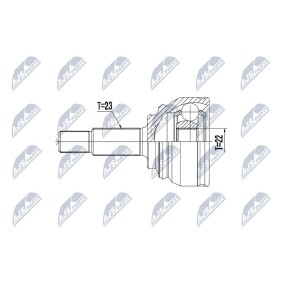 Comprar Juego de articulación, árbol de transmisión de NTY NPZ-RE-055 a bajo precio de 40,58 €