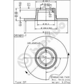 Bremsscheibe 08.1980.10