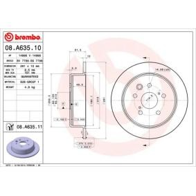 Comprar Disco de freno de BREMBO 08.7042.11 a bajo precio de 27,34 €