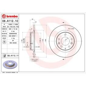 Comprar Disco de freno de BREMBO 08.A112.10 a bajo precio de 24,23 €