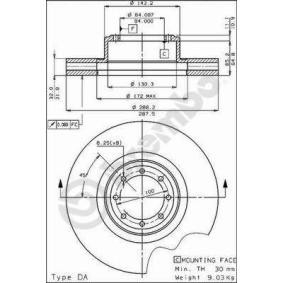 Bremsscheibe 09.3798.10