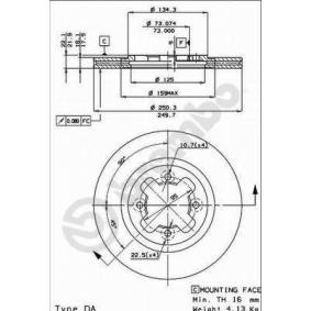 Bremsscheibe 09.4789.10