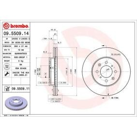 Comprar Disco de freno de BREMBO 09.5509.14 a bajo precio de 99,75 €