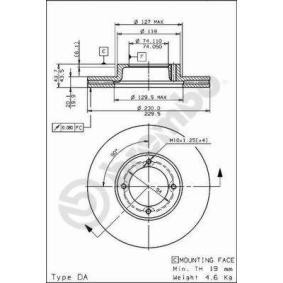 Bremsscheibe 09.6709.10