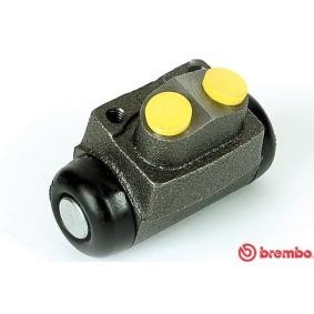 Köp Hjulcylinder av BREMBO A 12 099 till det låga priset 124,57 kr