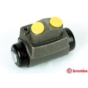 Comprar Cilindro de freno de rueda de BREMBO A 12 117 a bajo precio de 10,31 €