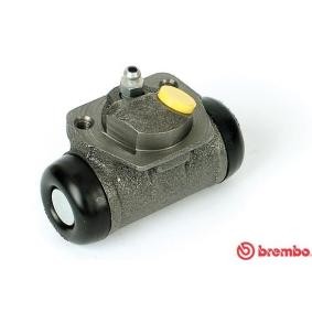 Köp Hjulcylinder av BREMBO A 12 282 till det låga priset 174,95 kr