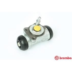 Köp Hjulcylinder av BREMBO A 12 557 till det låga priset 345,10 kr
