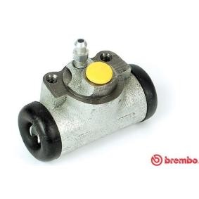 Compre Cilindro do travão da roda da BREMBO A 12 572 a um preço baixo por 33,94 €