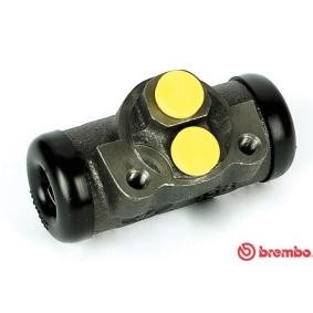 Compre Cilindro do travão da roda da BREMBO A 12 586 a um preço baixo por 22,03 €