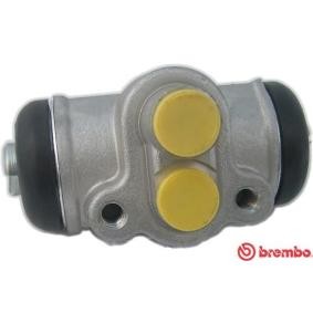 Köp Hjulcylinder av BREMBO A 12 589 till det låga priset 372,25 kr