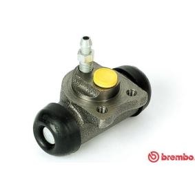 Comprar Cilindro de freno de rueda de BREMBO A 12 595 a bajo precio de 13,91 €
