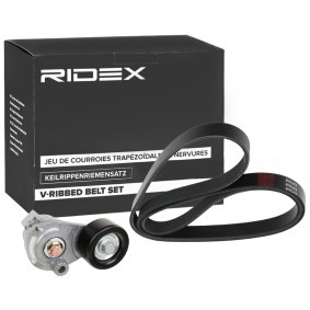 Achetez des Jeu de courroies trapézoïdales à nervures RIDEX 542R0680 à prix pour 63,69 €