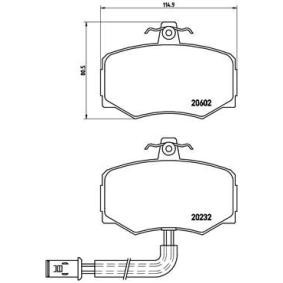 Køb Bremseklodser af BREMBO P 36 005 til den lave pris 759,83 DKK