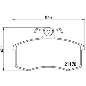 Acquista Kit pastiglie freni da BREMBO P 41 003 a buon mercato per soli 23,58 €