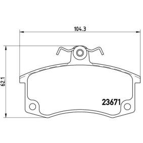 Acquista Kit pastiglie freni da BREMBO P 41 004 a buon mercato per soli 60,92 €