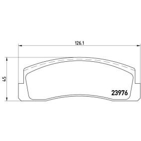 Acquista Kit pastiglie freni da BREMBO P 41 005 a buon mercato per soli 31,37 €