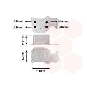 Achetez des Radiateur d'huile VAN WEZEL 06013735 à prix pour 58,06 €