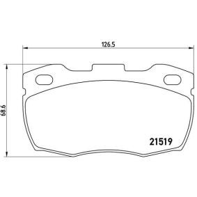 Köp Bromsbelägg av BREMBO P 44 015 till det låga priset 441,86 kr