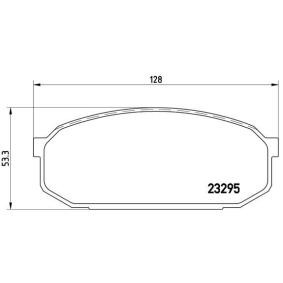 Köp Bromsbelägg av BREMBO P 49 022 till det låga priset 412,19 kr