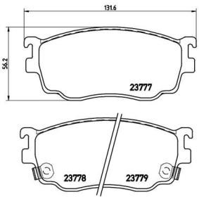 Köp Bromsbelägg av BREMBO P 49 026 till det låga priset 460,23 kr