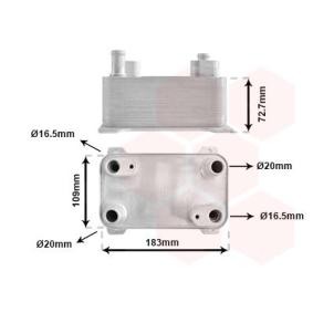 Ölkühler, Automatikgetriebe von VAN WEZEL günstig für 115,91 €