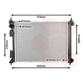 Kjøp Radiator, motorkjøling av VAN WEZEL 83012738 til den lave prisen 1794,48 NOK