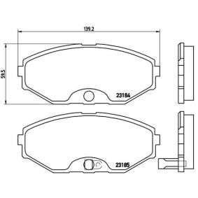 Köp Bromsbelägg av BREMBO P 56 045 till det låga priset 419,47 kr