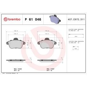 Bremsbeläge von BREMBO