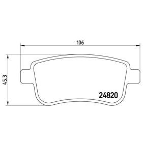 Acquista Kit pastiglie freni da BREMBO P 68 054 a buon mercato per soli 36,28 €