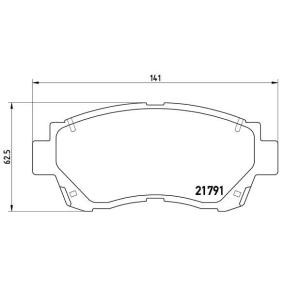 Köp Bromsbelägg av BREMBO P 83 027 till det låga priset 385,74 kr