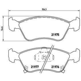 Köp Bromsbelägg av BREMBO P 83 041 till det låga priset 439,78 kr