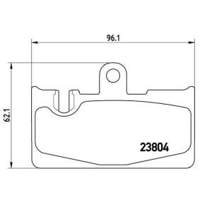 Köp Bromsbelägg av BREMBO P 83 059 till det låga priset 313,86 kr