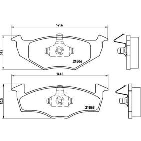 Köp Bromsbelägg av BREMBO P 85 030 till det låga priset 322,25 kr