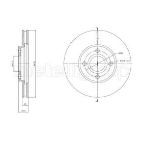 Bremsscheibe 23-1768C