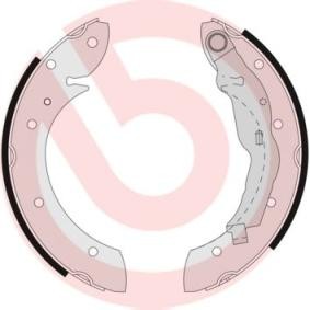 Comprar Juego de zapatas de frenos de BREMBO S 68 521 a bajo precio de 24,93 €