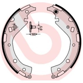 Köp Bromsbacksats av BREMBO S 83 549 till det låga priset 447,35 kr