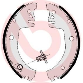 Comprar Juego de zapatas de frenos de BREMBO S 85 512 a bajo precio de 22,82 €