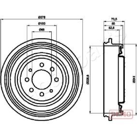 Bremstrommel von JAPANPARTS