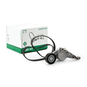 VOLKSWAGEN Keilrippenriemensatz von INA