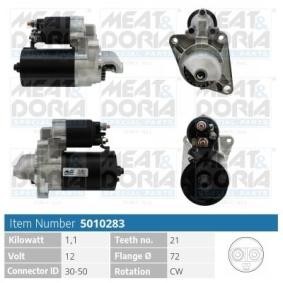 Köp Startmotor av MEAT & DORIA 5010283 till det låga priset 1087,78 kr