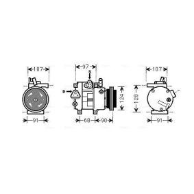 Acquista Compressore aria condizionata da AVA COOLING SYSTEMS HYAK215 a buon mercato per soli 567,79 €
