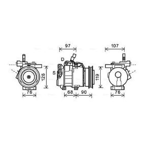 Acquista Compressore aria condizionata da AVA COOLING SYSTEMS KAAK161 a buon mercato per soli 617,09 €