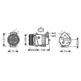 Acquista Compressore aria condizionata da AVA COOLING SYSTEMS OLAK389 a buon mercato per soli 452,37 €
