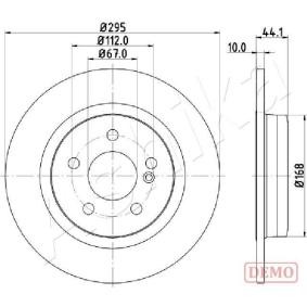 Comprar Disco de freno de ASHIKA 61-00-0503C a bajo precio de 35,37 €