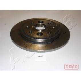 Comprar Disco de freno de ASHIKA 61-04-498C a bajo precio de 34,45 €