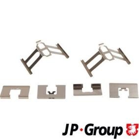 Köp Monteringssats, bromsbelägg av JP GROUP 3464002610 till det låga priset 127,48 kr