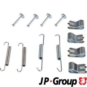 Köp Monteringssats för bromsbackar (parkeringsbroms) av JP GROUP 3764001410 till det låga priset 90,22 kr