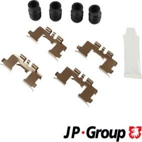 Köp Monteringssats, bromsbelägg av JP GROUP 4764002410 till det låga priset 108,23 kr